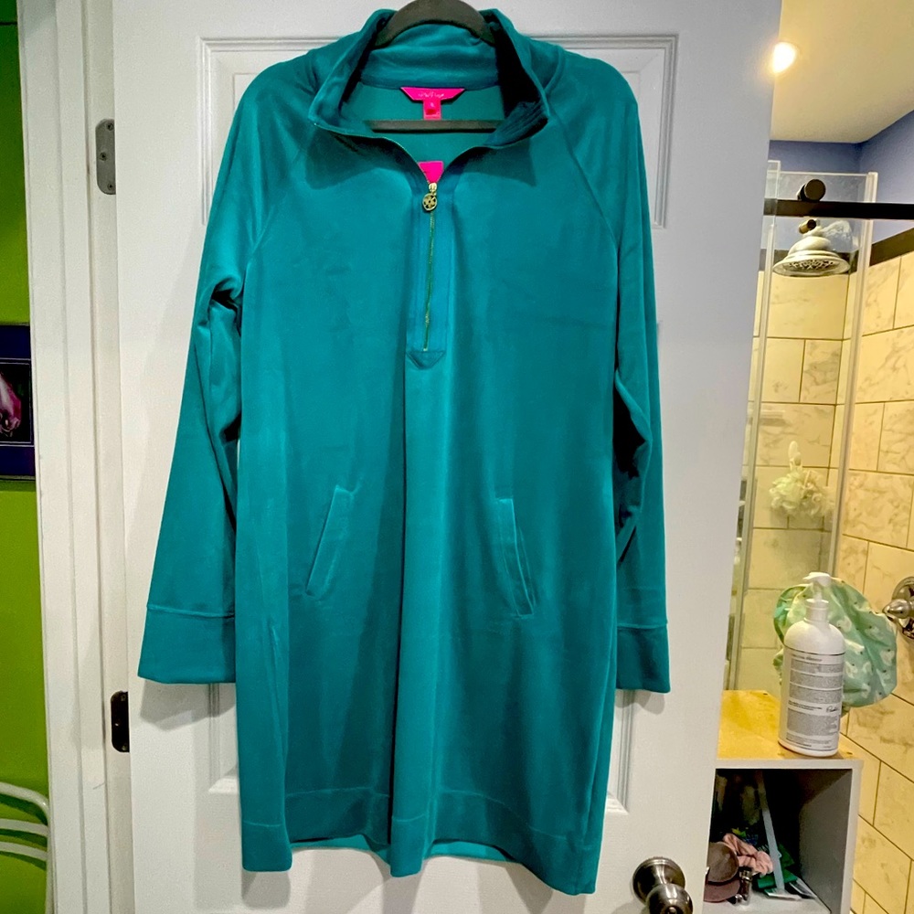 Velour Skipper Dress